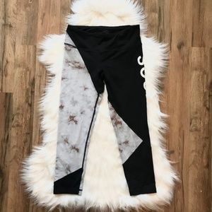 Soul Cycle Tie Dye Crop Leggings